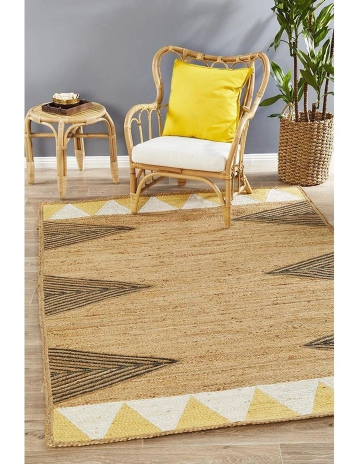 Rug Culture Parade 222 Yellow Rug 7 Rug Culture Parade 222 Yellow Rug - Image 7