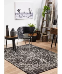 Rug Culture Evoke Scape Charcoal Transitional Rug -Home Decor Shop 797936410 3 720x928