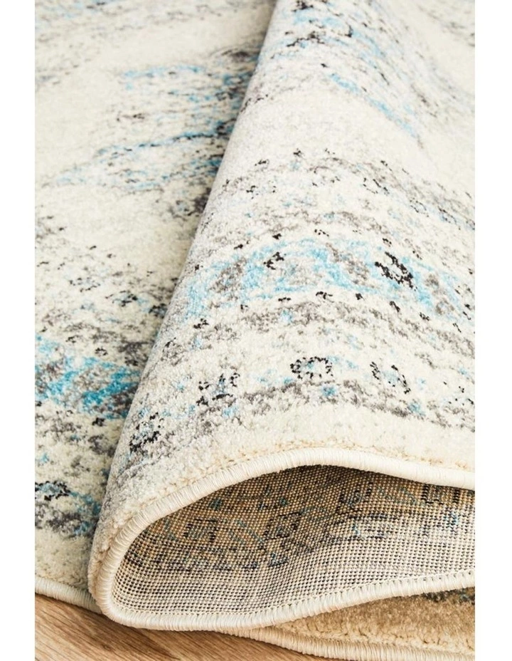 Rug Culture Century 922 White Round Rug 6 Rug Culture Century 922 White Round Rug - Image 6