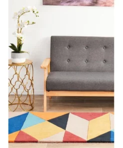 Rug Culture Matrix Pure Wool 904 Sunset Runner Rug -Home Decor Shop 797938030 5 720x928