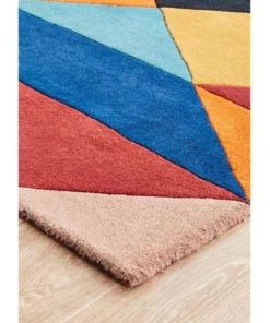Rug Culture Matrix Pure Wool 904 Sunset Runner Rug -Home Decor Shop 797938030 7 720x928