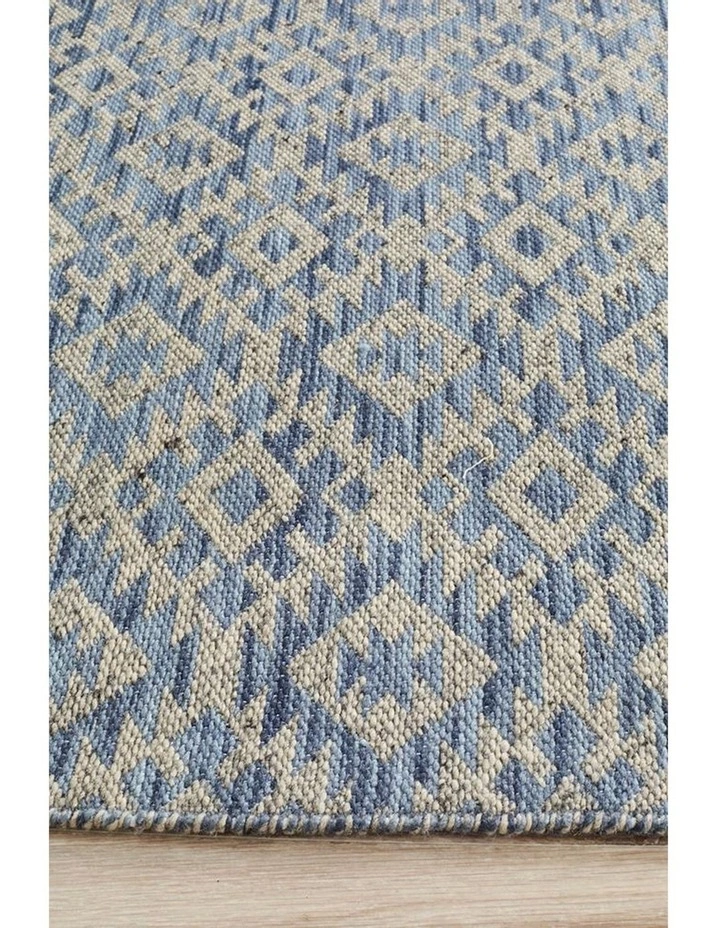 Rug Culture Relic Harvey Blue Natural Rug 4 Rug Culture Relic Harvey Blue Natural Rug - Image 4