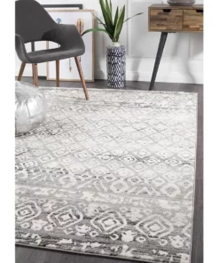 Rug Culture Oasis Zakira Dark Grey Tribal Rug -Home Decor Shop 797938840 7 720x928
