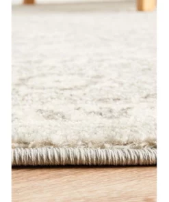 Rug Culture Evoke Silver Flower Transitional Round Rug 9 Rug Culture Evoke Silver Flower Transitional Round Rug -Home Decor Shop 797939650 4 720x928