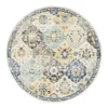Rug Culture Evoke Poppy Multi Transitional Round Rug