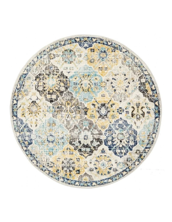 Rug Culture Evoke Poppy Multi Transitional Round Rug 1 Rug Culture Evoke Poppy Multi Transitional Round Rug
