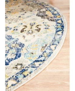 Rug Culture Evoke Poppy Multi Transitional Round Rug 7 Rug Culture Evoke Poppy Multi Transitional Round Rug -Home Decor Shop 797941180 3 720x928
