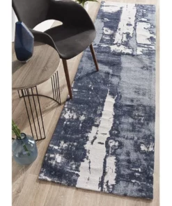 Rug Culture Magnolia 11 Denim Runner Rug -Home Decor Shop 797941450 7 720x928