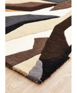 Rug Culture Matrix Pure Wool 903 Fossil Runner Rug -Home Decor Shop 798034780 7 720x928