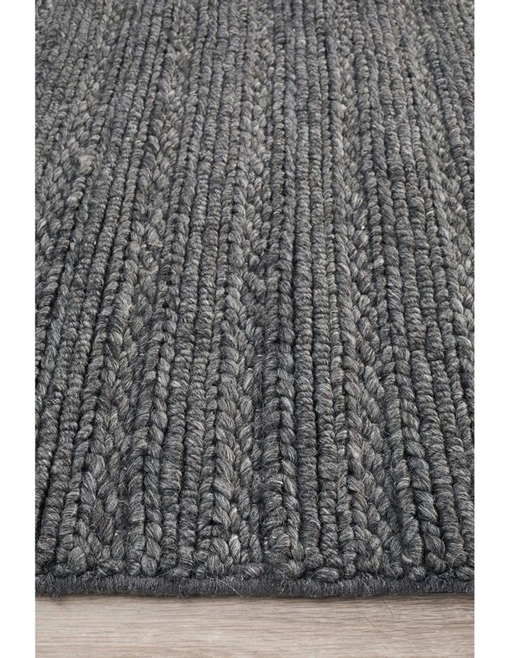 Rug Culture Harvest 801 Charcoal Rug 3 Rug Culture Harvest 801 Charcoal Rug - Image 3