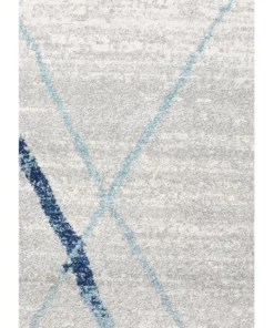 Rug Culture Oasis Noah White Blue Contemporary Rug -Home Decor Shop 798038110 7 720x928