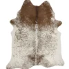 Rug Culture Exquisite Natural Cow Hide Salt & Pepper Brown