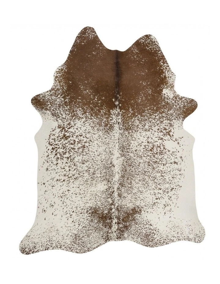 Rug Culture Exquisite Natural Cow Hide Salt & Pepper Brown 1 Rug Culture Exquisite Natural Cow Hide Salt & Pepper Brown