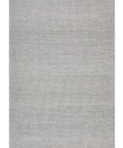 Rug Culture Studio Oskar Felted Wool Striped Rug Grey