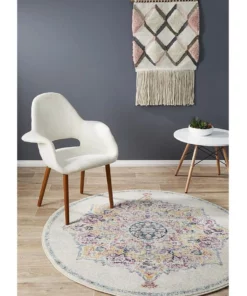 Rug Culture Museum Kendall Bone Round Rug 5 Rug Culture Museum Kendall Bone Round Rug -Home Decor Shop 798039190 3 720x928