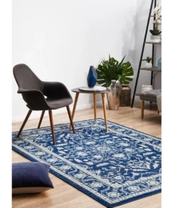 Rug Culture Evoke Release Navy Transitional Rug -Home Decor Shop 798040000 4 720x928
