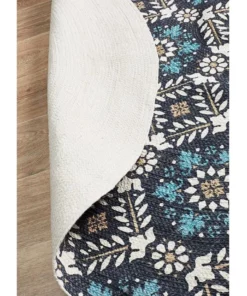 Rug Culture Lunar 419 Printed Blue -Home Decor Shop 798040990 5 720x928