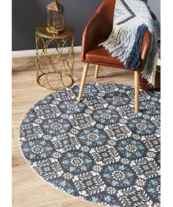 Rug Culture Lunar 419 Printed Blue -Home Decor Shop 798040990 6 720x928