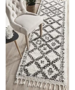 Rug Culture Saffron 33 White Runner Rug -Home Decor Shop 798042250 7 720x928