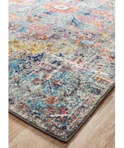 Rug Culture Museum Huxley Multi Coloured Rug -Home Decor Shop 798042700 3 720x928