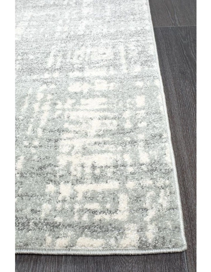 Rug Culture Mirage Ashley Abstract Modern Silver Grey Rug 4 Rug Culture Mirage Ashley Abstract Modern Silver Grey Rug - Image 4
