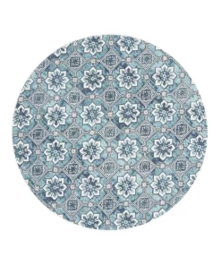 Rug Culture Lunar 427 Printed Blue