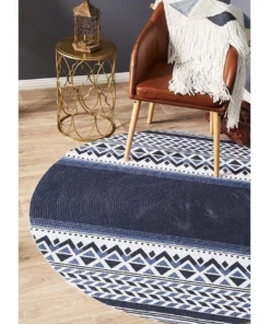 Rug Culture Lunar 422 Printed Navy -Home Decor Shop 798044770 6 720x928