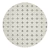 Rug Culture Lunar 421 Printed Silver