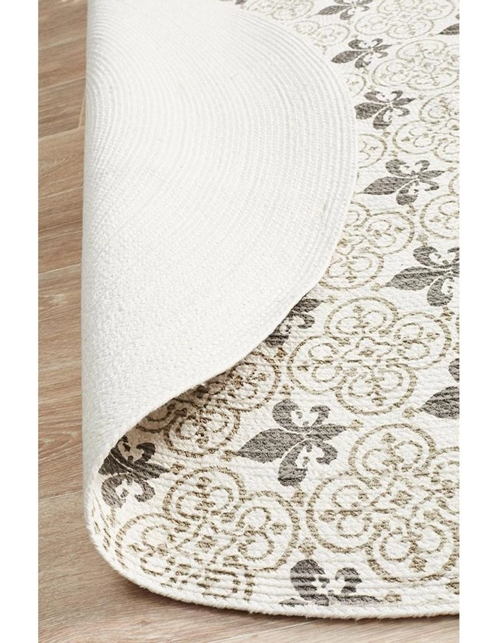 Rug Culture Lunar 421 Printed Silver 5 Rug Culture Lunar 421 Printed Silver - Image 5