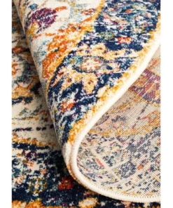 Rug Culture Evoke Peacock Ivory Transitional Round Rug 10 Rug Culture Evoke Peacock Ivory Transitional Round Rug -Home Decor Shop 798045400 6 720x928