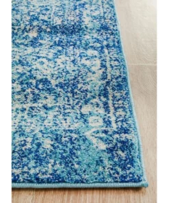 Rug Culture Evoke Muse Blue Transitional Runner Rug 9 Rug Culture Evoke Muse Blue Transitional Runner Rug -Home Decor Shop 798046480 3 720x928
