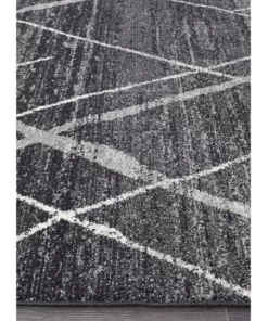 Rug Culture Oasis Noah Charcoal Contemporary Rug -Home Decor Shop 798046930 4 720x928