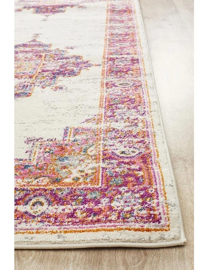 Rug Culture Babylon 211 Pink Runner Rug 3 Rug Culture Babylon 211 Pink Runner Rug - Image 3