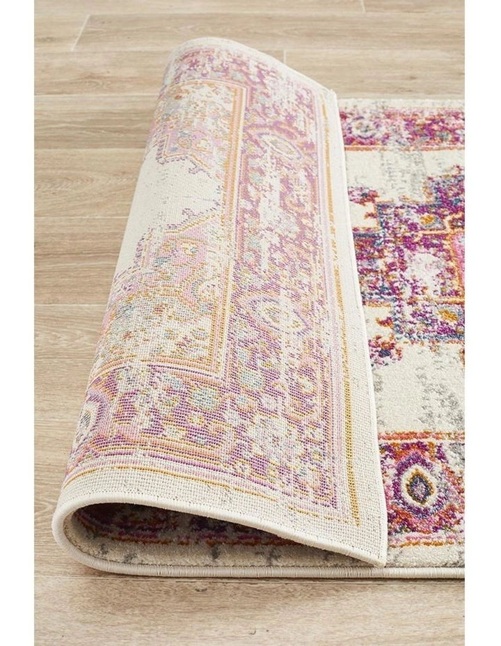 Rug Culture Babylon 211 Pink Runner Rug 6 Rug Culture Babylon 211 Pink Runner Rug - Image 6