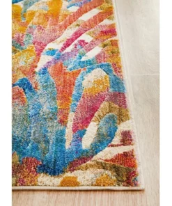 Rug Culture Dreamscape Memories Modern Tropical Runner Rug