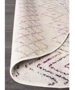 Rug Culture Oasis Nadia Multi Rustic Tribal Round Rug -Home Decor Shop 798051880 4 720x928