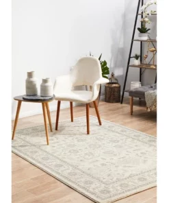 Rug Culture Evoke Winter White Transitional Rug -Home Decor Shop 798052150 7 720x928