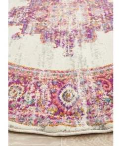 Rug Culture Babylon 211 Pink Round Rug 10 Rug Culture Babylon 211 Pink Round Rug -Home Decor Shop 798052870 4 720x928