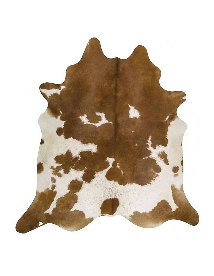 Rug Culture Exquisite Natural Cow Hide Brown White 2 Rug Culture Exquisite Natural Cow Hide Brown White - Image 2