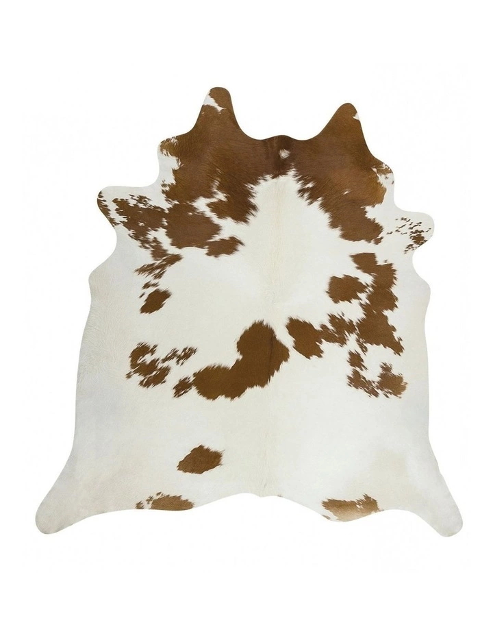 Rug Culture Exquisite Natural Cow Hide Brown White 3 Rug Culture Exquisite Natural Cow Hide Brown White - Image 3