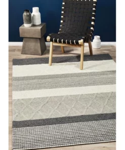 Rug Culture Studio Karlsson Wool Hatch Textured Rug -Home Decor Shop 798103540 7 720x928