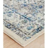 Rug Culture Evoke Mist White Transitional Runner Rug