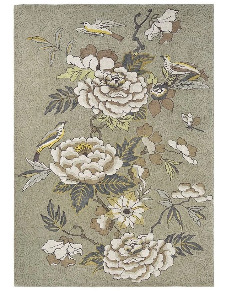 Rug Culture Wedgwood Paeonia Taupe 37904 1 Rug Culture Wedgwood Paeonia Taupe 37904