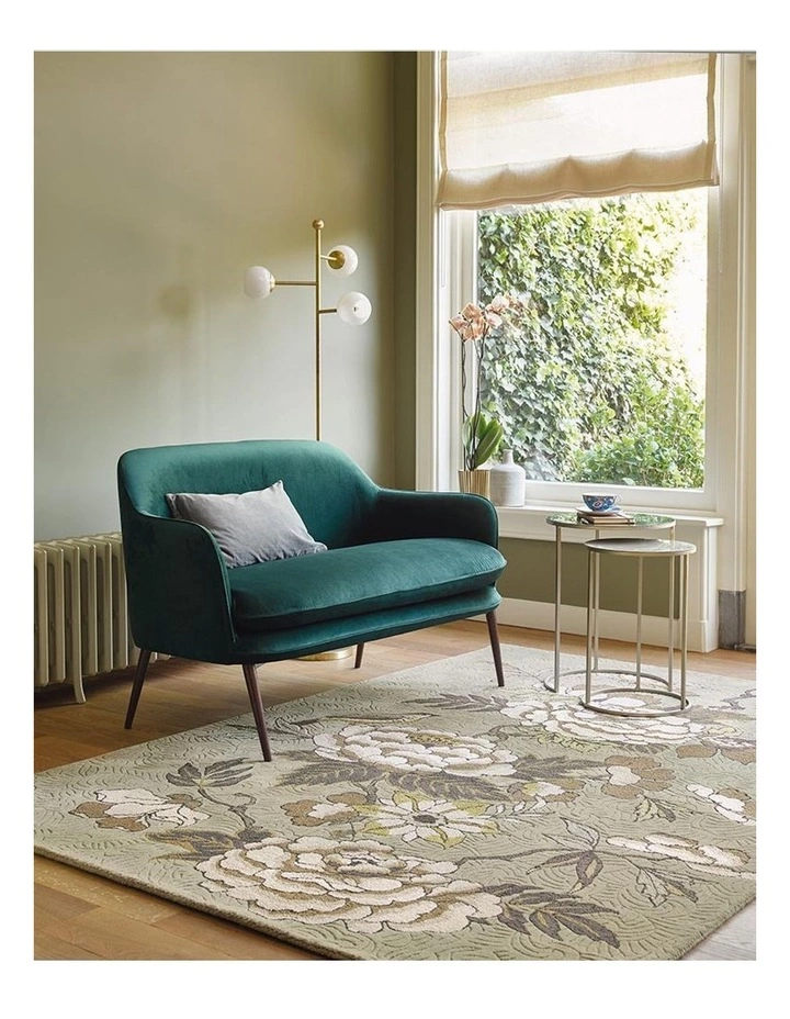 Rug Culture Wedgwood Paeonia Taupe 37904 2 Rug Culture Wedgwood Paeonia Taupe 37904 - Image 2