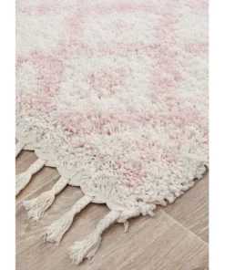 Rug Culture Saffron 33 Pink Runner Rug