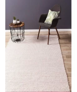 Rug Culture Loft Stunning Wool Pink Rug -Home Decor Shop 798106780 7 720x928