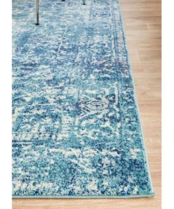 Rug Culture Evoke Muse Blue Transitional Rug -Home Decor Shop 798107050 7 720x928