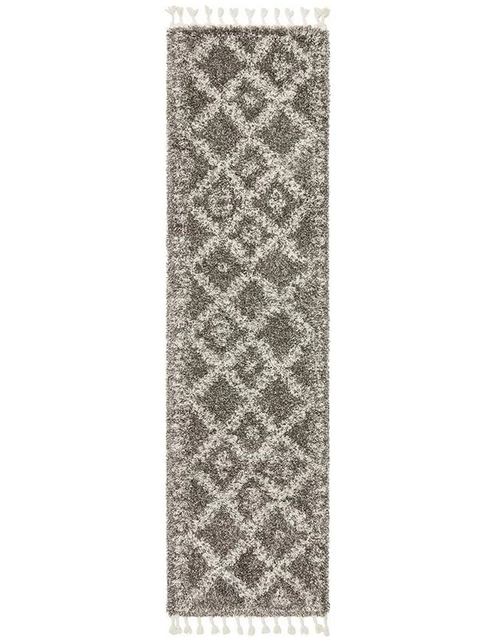 Rug Culture Saffron 33 Grey Runner Rug 1 Rug Culture Saffron 33 Grey Runner Rug