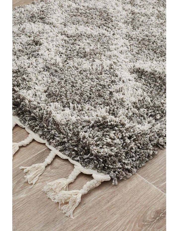 Rug Culture Saffron 33 Grey Runner Rug 2 Rug Culture Saffron 33 Grey Runner Rug - Image 2