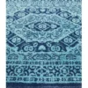 Rug Culture Eternal Whisper Vision Blue Runner Rug